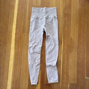 Free People Movement High Rise Good Karma 7/8 leggings Size XS/S in Mauve